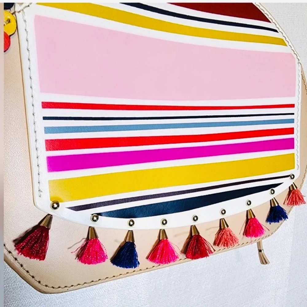 Kate Spade Camel Crossbody Bag - Multicolor - EUC